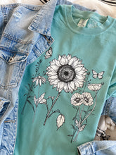 Load image into Gallery viewer, BLOOMS AND BUTTERLFLIES TEE
