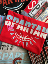 Load image into Gallery viewer, SPARTAN BASKETBALL HALF SPLIT TEE
