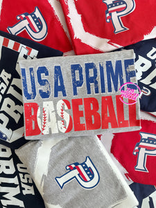 PRIME BASEBALL DISTRESSED TEE