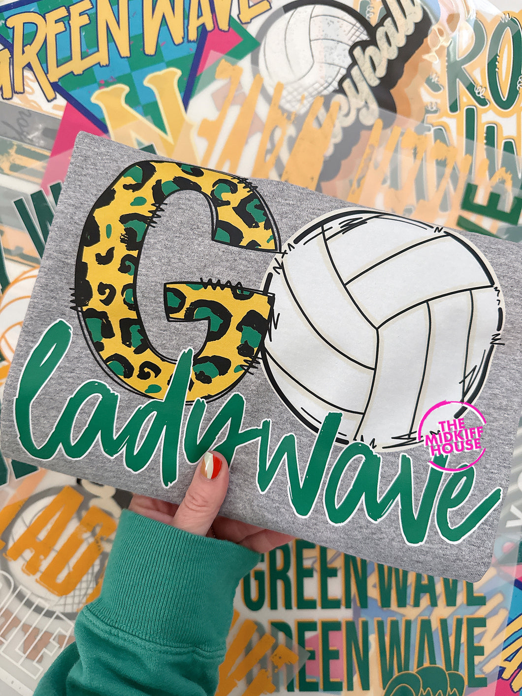 GO LADY WAVE VOLLEYBALL TEE