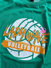 Load image into Gallery viewer, LADY WAVE VOLLEYBALL BRUSHED TEE
