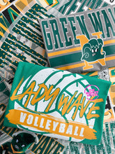 Load image into Gallery viewer, LADY WAVE VOLLEYBALL BRUSHED TEE
