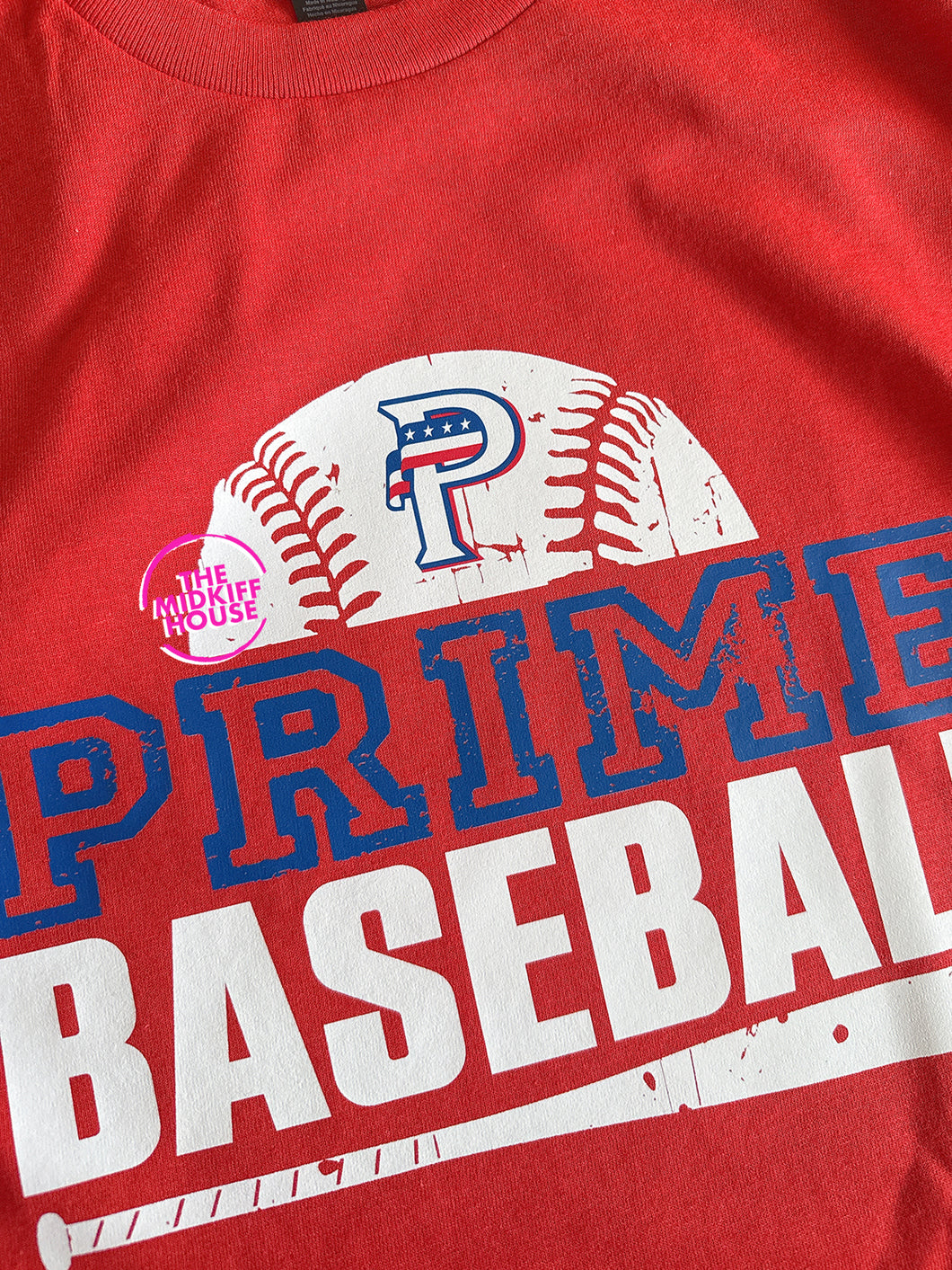PRIME BASEBALL GRUNGE CREWNECK