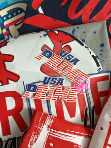 PRIME STARS AND STRIPES TRANSFER DECAL
