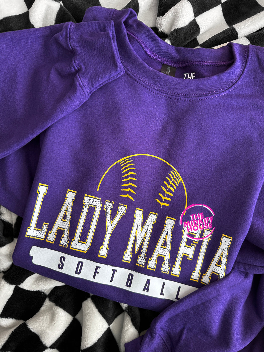 LADY MAFIA JERSEY TITLE CREWNECK