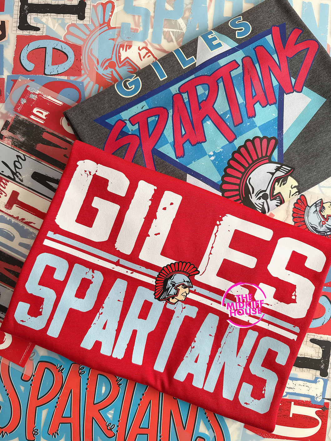 SPARTAN RETRO BLOCK TEE