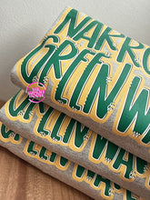 Load image into Gallery viewer, HAND-LETTERED GREEN WAVE CREWNECK
