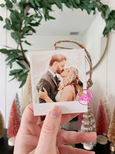 Load image into Gallery viewer, WOOD PHOTO ORNAMENT

