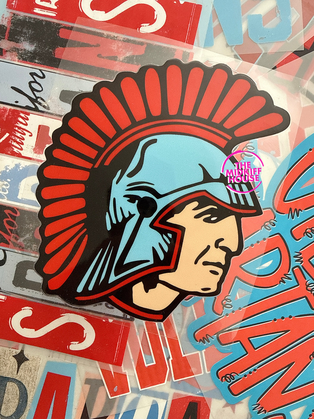 SPARTAN LOGO TRANSFER DECAL