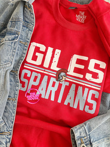 SPARTAN RETRO BLOCK CREWNECK