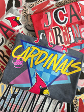 Load image into Gallery viewer, RETRO FUN CARDINALS TEE
