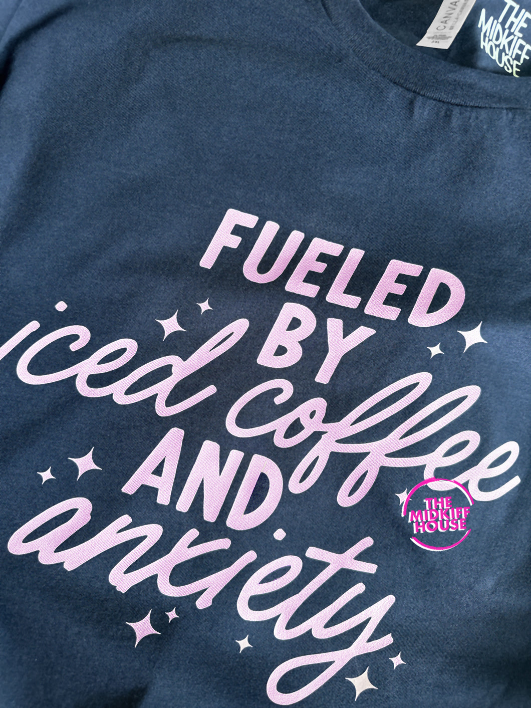 ICED COFFEE AND ANXIETY TEE