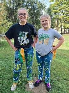SALE! GREEN WAVE LIGHTNING TEE