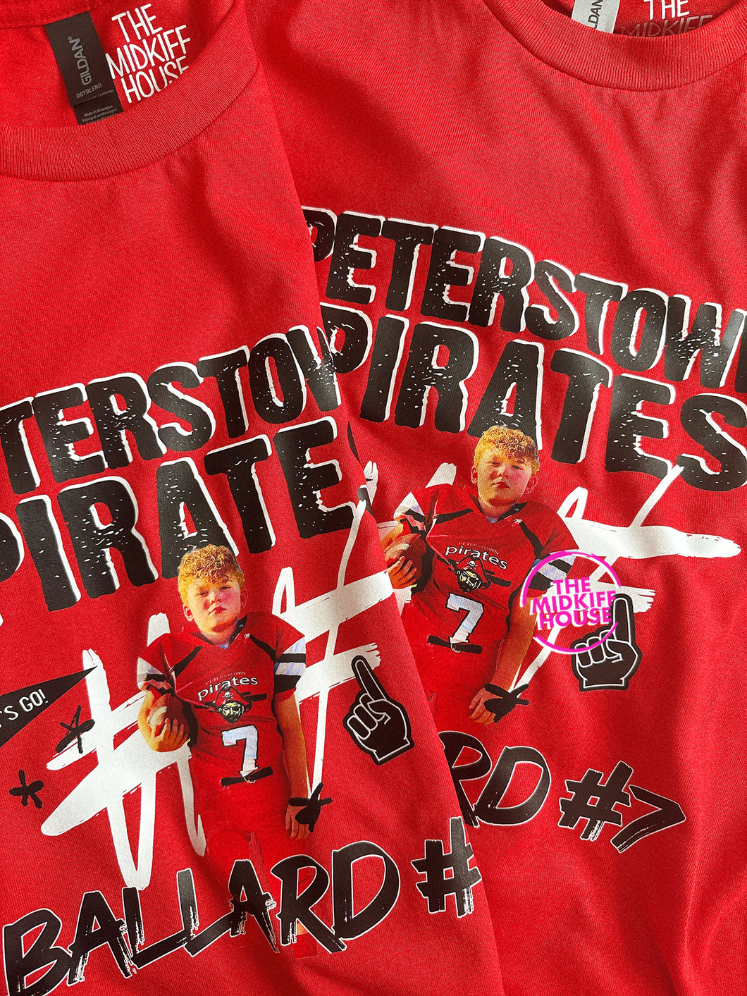 PIRATES CUSTOM PLAYER PHOTO TEE