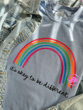 Load image into Gallery viewer, OKAY TO BE DIFFERENT TEE
