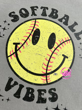 Load image into Gallery viewer, SOFTBALL VIBES TEE
