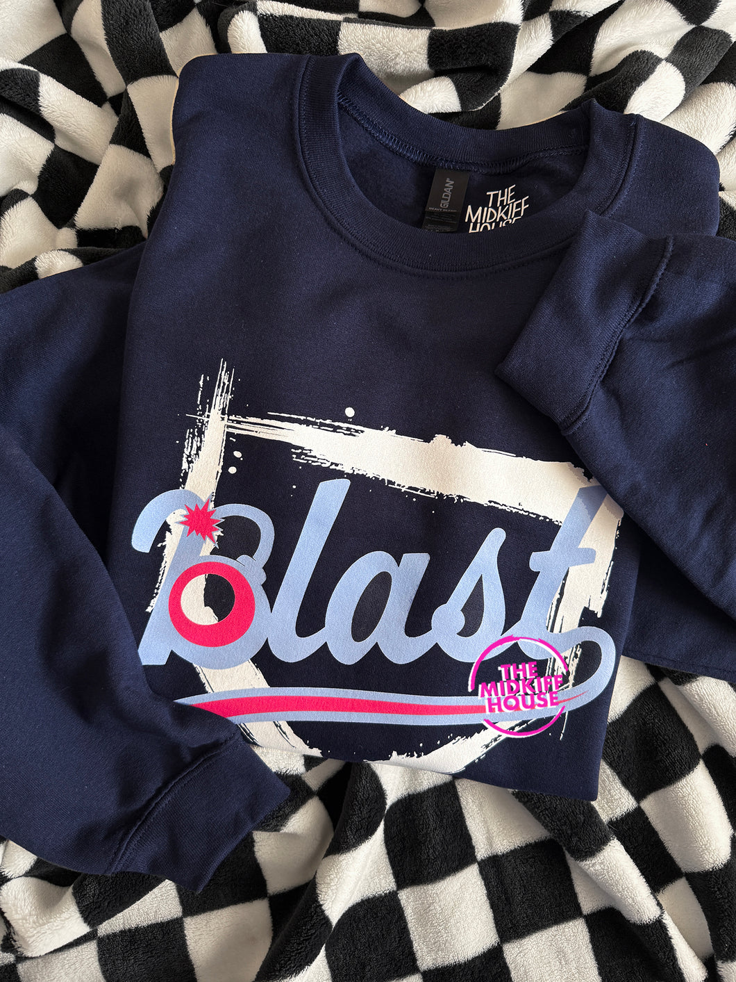 BLAST LOGO HOME PLATE CREWNECK