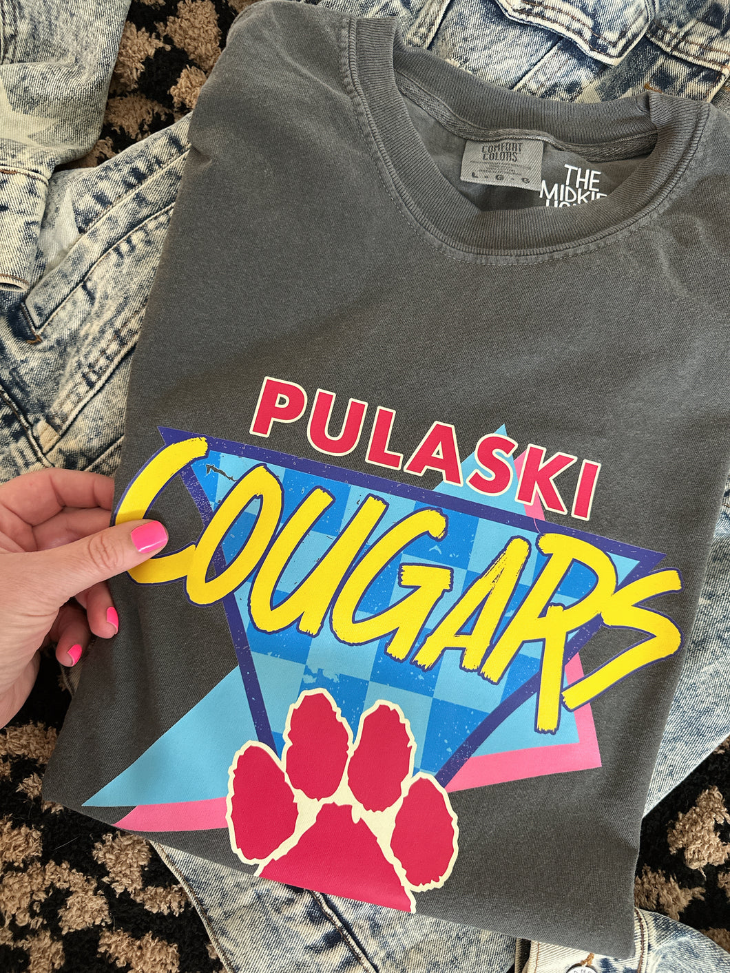 RETRO FUN COUGARS TEE