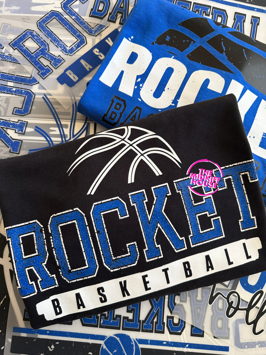 ROCKET BASKETBALL JERSEY TITLE TEE