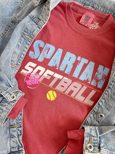 SPARTAN SOFTBALL MODERN LINES LONG SLV