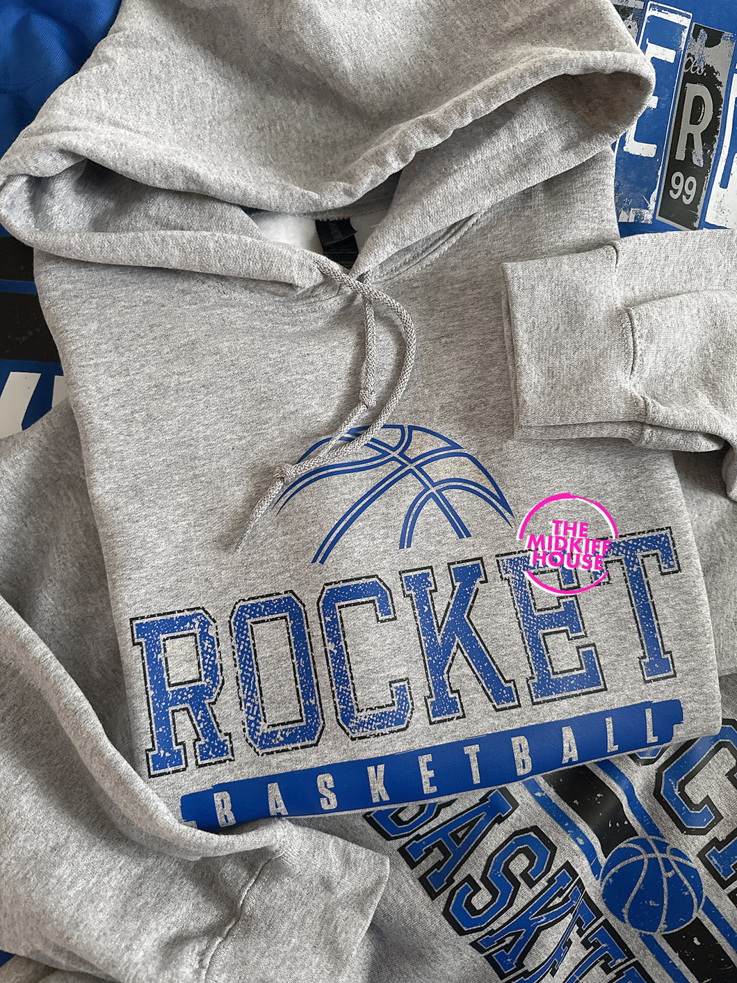 ROCKET BASKETBALL JERSEY TITLE HOODIE