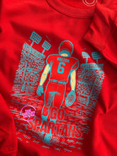 Load image into Gallery viewer, GO SPARTANS FOOTBALL PLAYER CREWNECK
