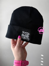 Load image into Gallery viewer, RYZE ABOVE LOGO BEANIE
