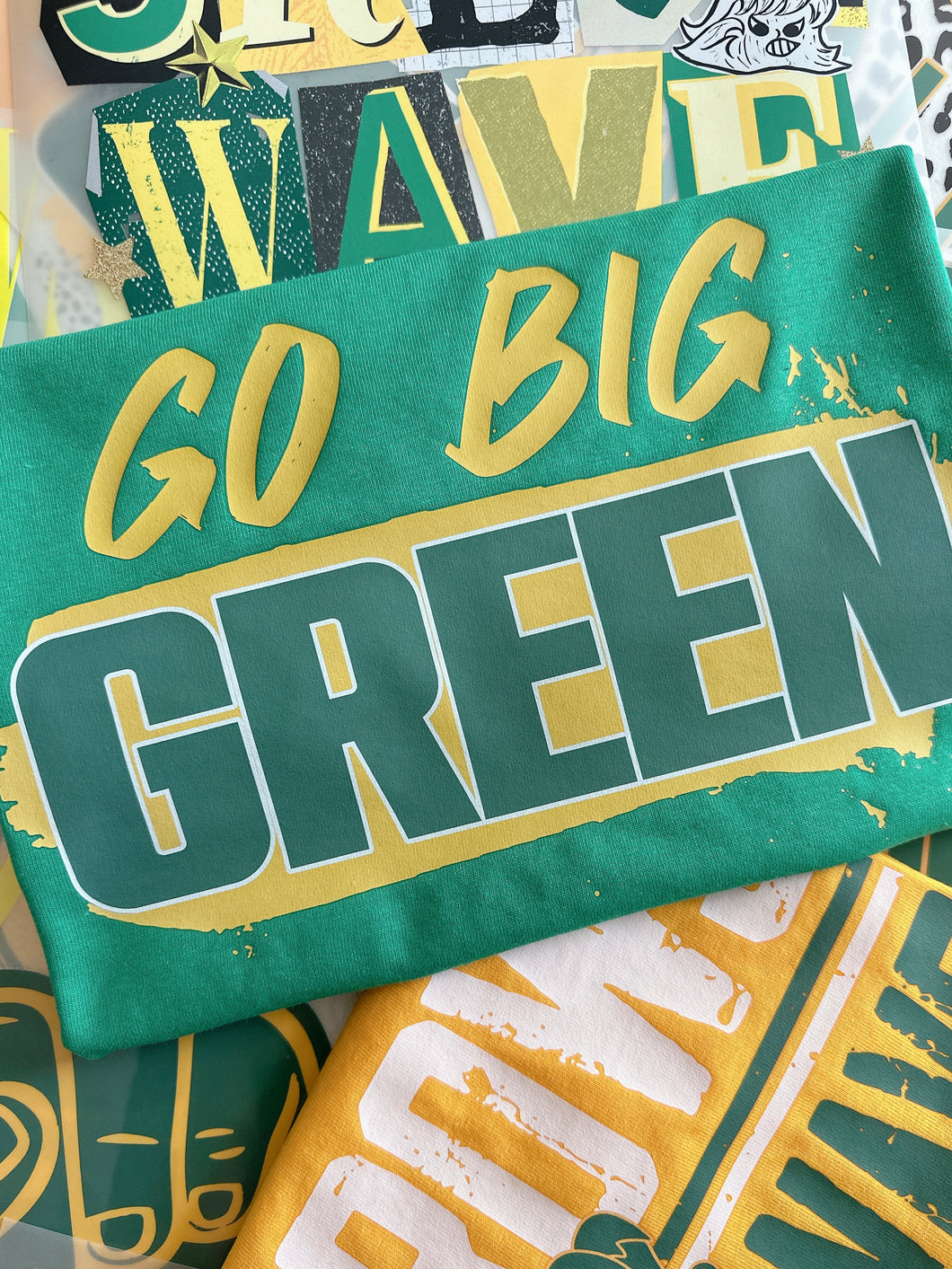 SALE! GO BIG GREEN TEE