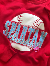 Load image into Gallery viewer, SPARTAN BASEBALL BIG TIME VINTAGE CREWNECK
