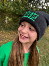 Load image into Gallery viewer, GREEN WAVE VARSITY BEANIE
