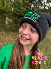Load image into Gallery viewer, GREEN WAVE VARSITY BEANIE
