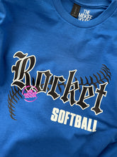 Load image into Gallery viewer, ROCKET BIG STITCH SOFTBALL TEE
