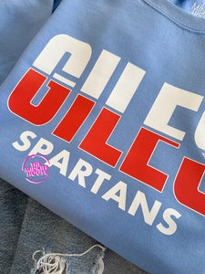 GILES MOD SPLIT CREWNECK