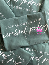 Load image into Gallery viewer, I WEAR GREEN SCRIPT TEE
