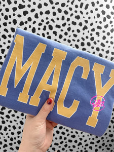 MACY VARSITY TEE