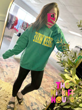 Load image into Gallery viewer, GREEN WAVE VARSITY CREWNECK
