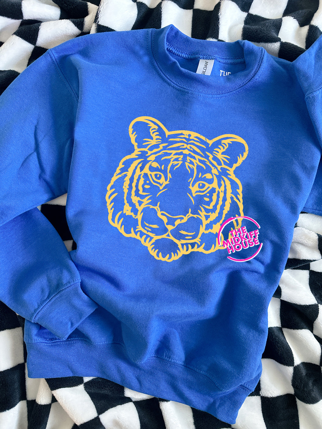 MACY TIGER LOGO CREWNECK