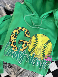 GO LADY WAVE SOFTBALL HOODIE