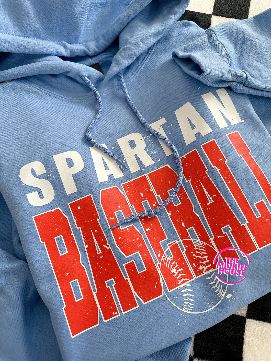 SPARTAN BASEBALL BIG LEAGUE HOODIE