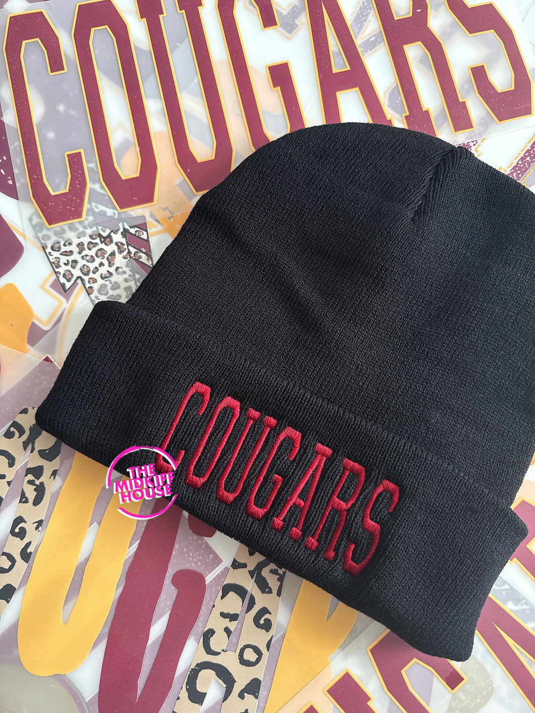 COUGARS VARSITY BEANIE