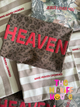 Load image into Gallery viewer, PRE-ORDER: HEAVEN RED PUFF LEOPARD TEE
