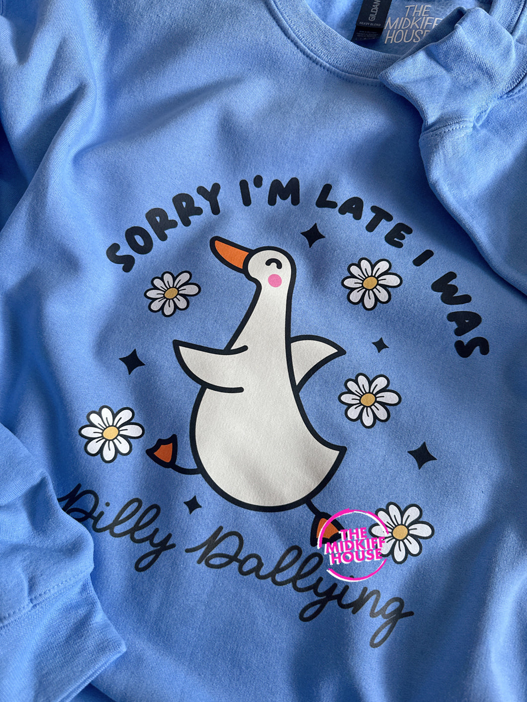 DILLY DALLYING GOOSE CREWNECK