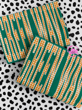 Load image into Gallery viewer, GREEN WAVE GINGHAM VARSITY TEE
