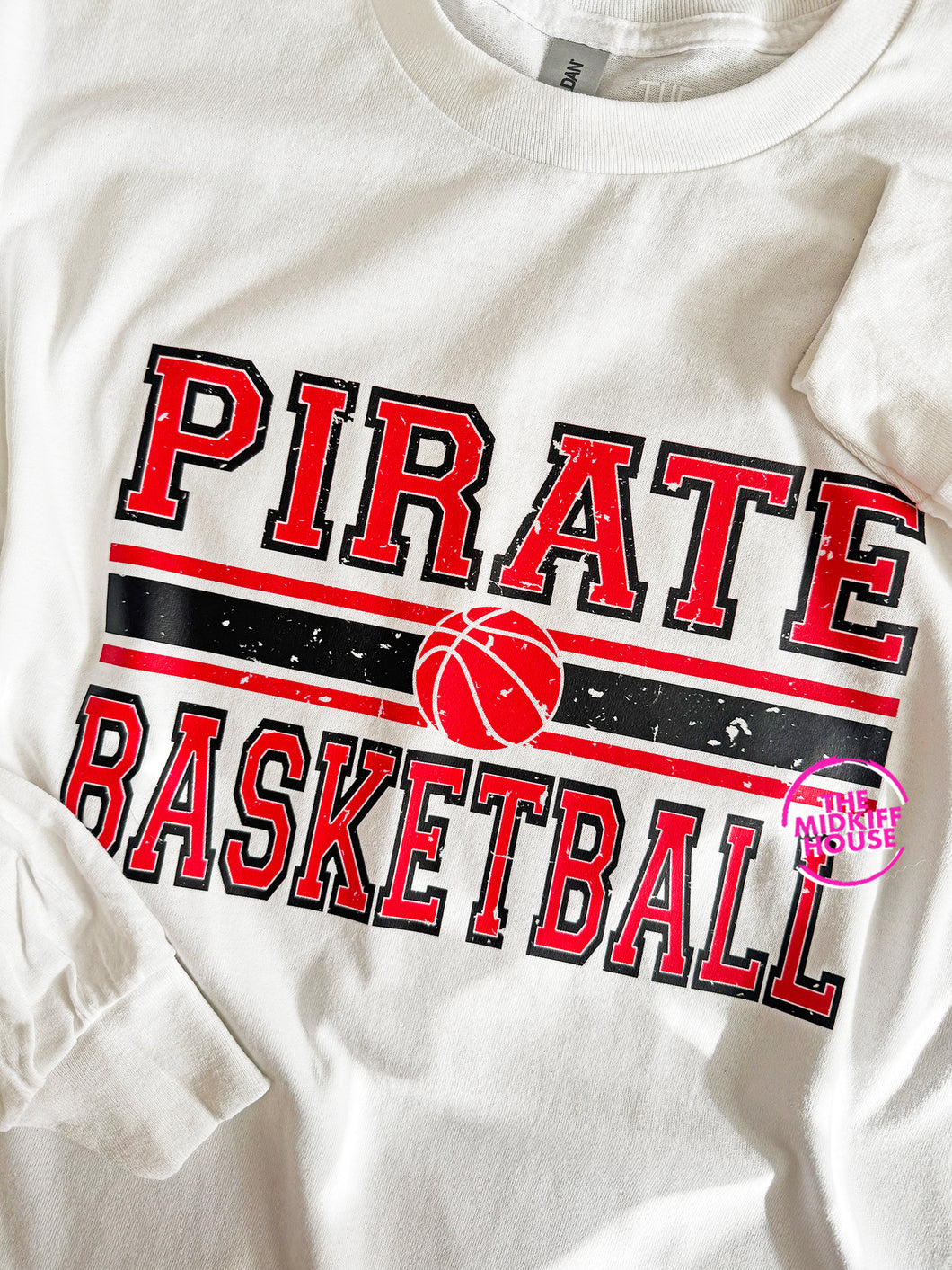 PIRATES BASKETBALL ON THE LINE LONG SLV