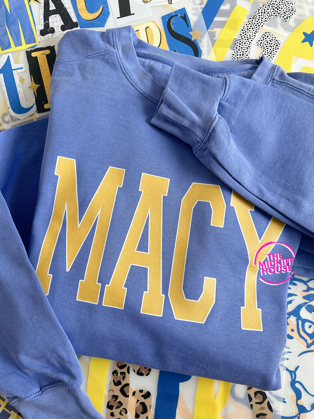 MACY VARSITY CREWNECK