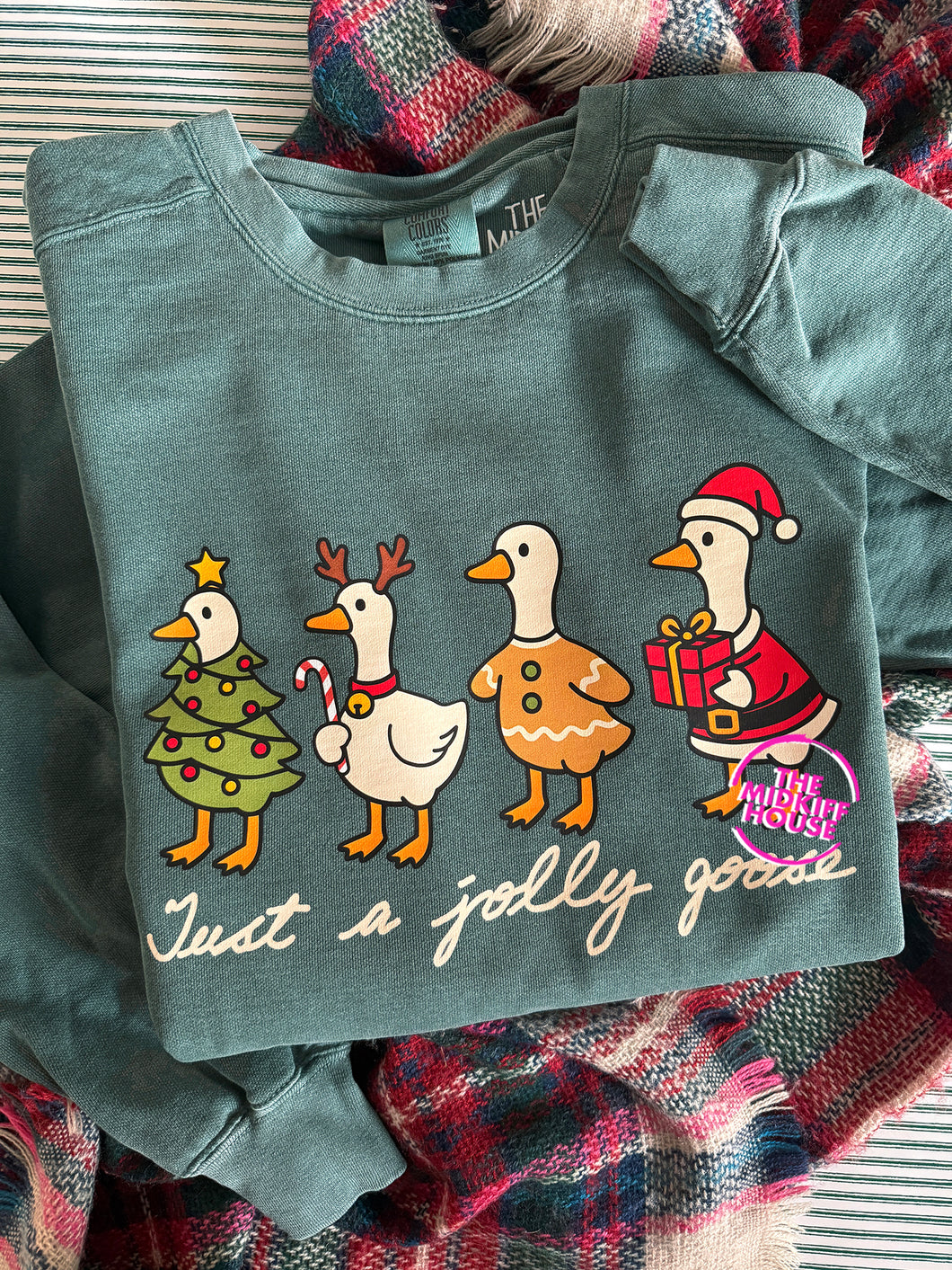 JUST A JOLLY GOOSE CREWNECK