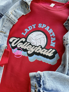 RETRO VOLLEYBALL CREWNECK