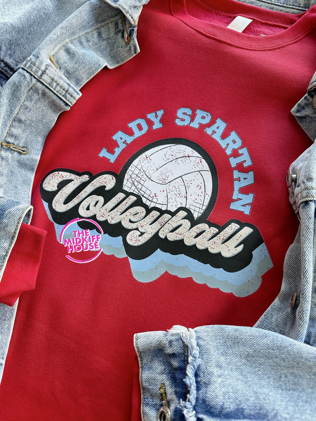 RETRO VOLLEYBALL CREWNECK