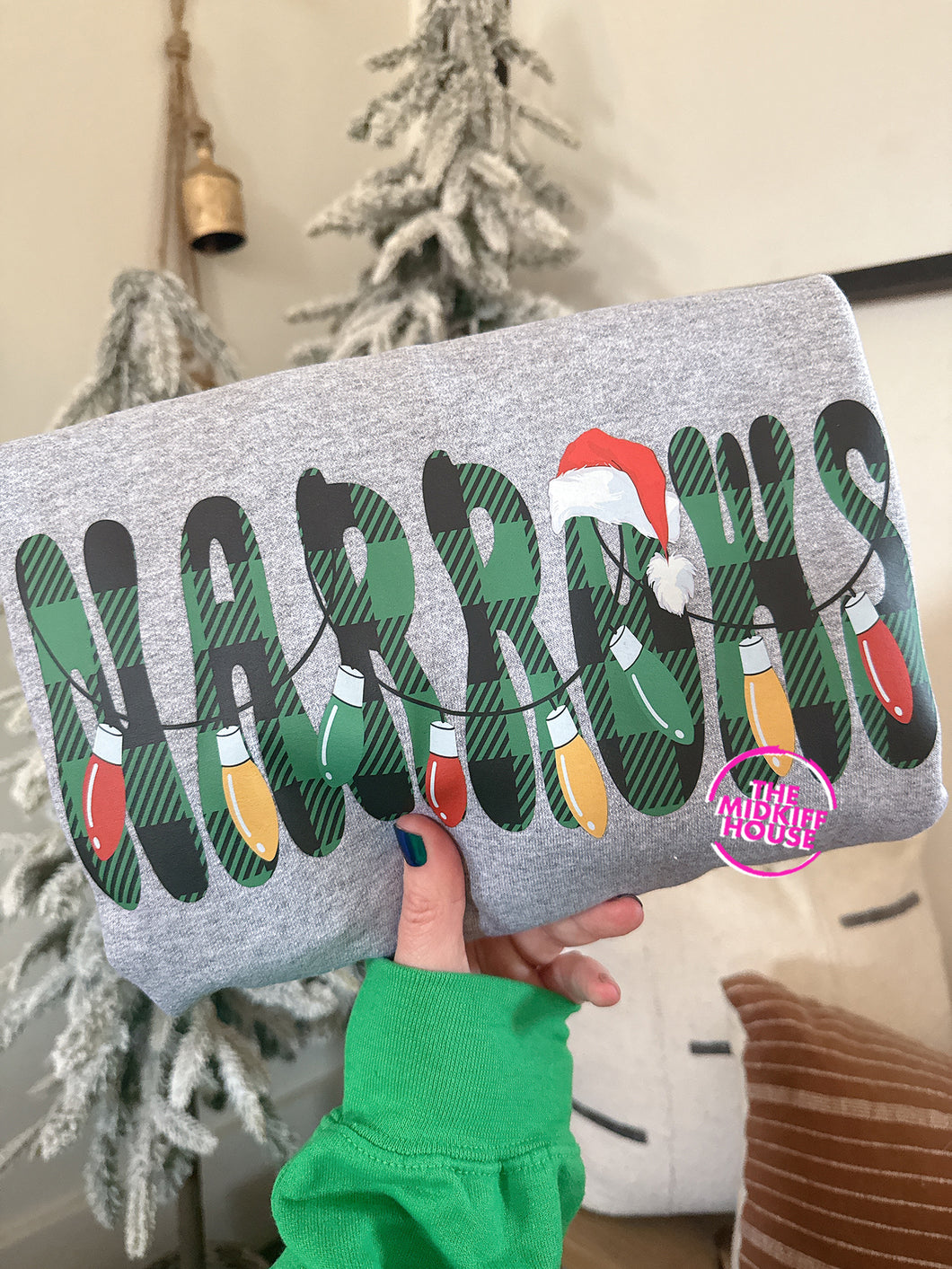 NARROWS CHRISTMAS LIGHTS CREWNECK