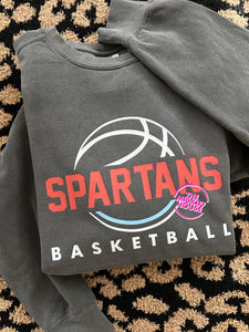 THROWBACK SPARTANS BASKETBALL CREWNECK